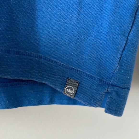 Peter Millar Blue Quarterzip Pullover Sweater Sweatshirt Golf Size XXL Long Slee - Picture 6 of 9